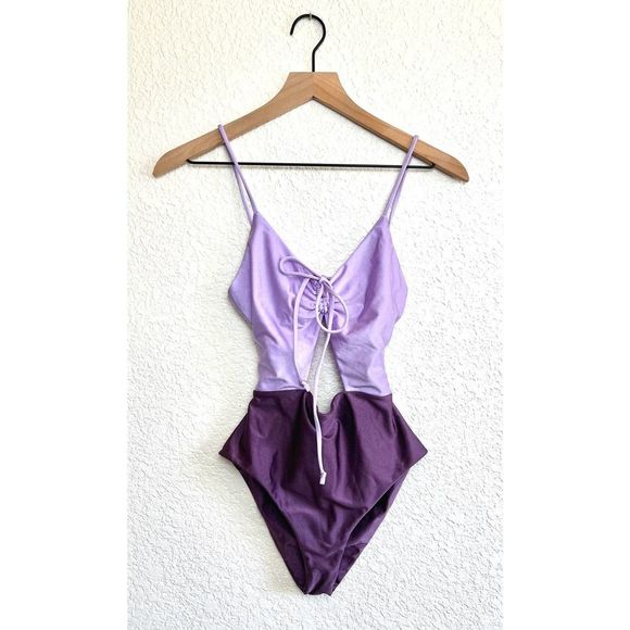 Tularosa Asa One Piece - Tonal Lavender - Size Small - NWOT - Picture 3 of 6